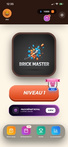 Royal Brick Master iPhone screenshot