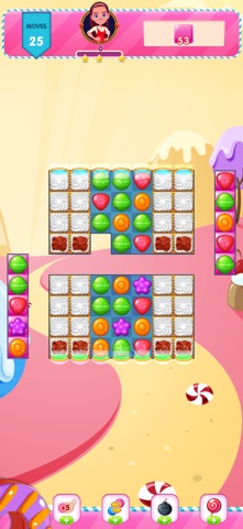 Candy Shop: Match 3 Games iPhone screenshot