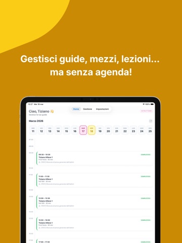 Reglo autoscuole iPad screenshot
