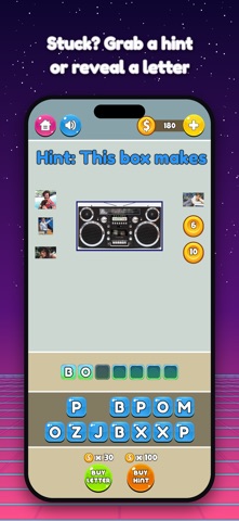 80s Quiz: Trivia & Guess Game iPhone screenshot