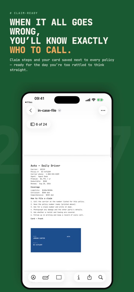 #10. Insurance Tracker: PolicyVault (iOS) Oleh: Aneesh Pradeep