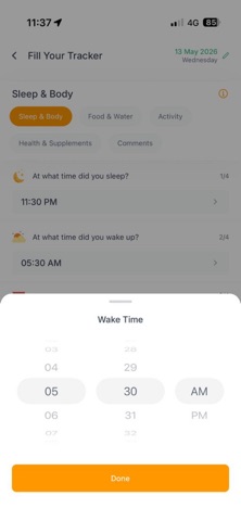 iThrive Alive Tracker screenshot