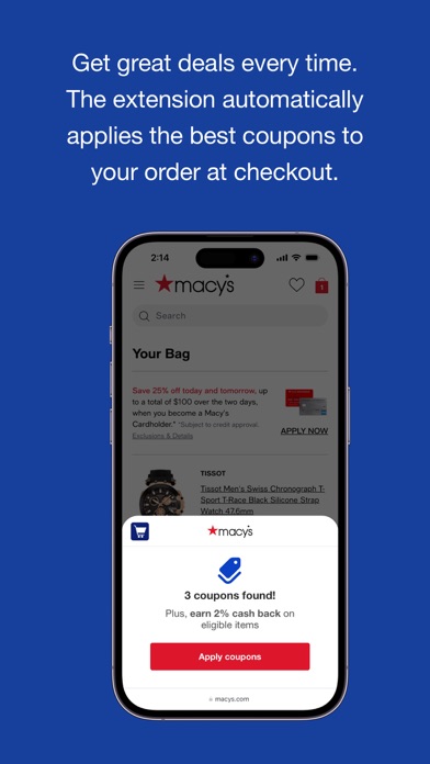 U.S. Bank Shopping Deals Screenshot