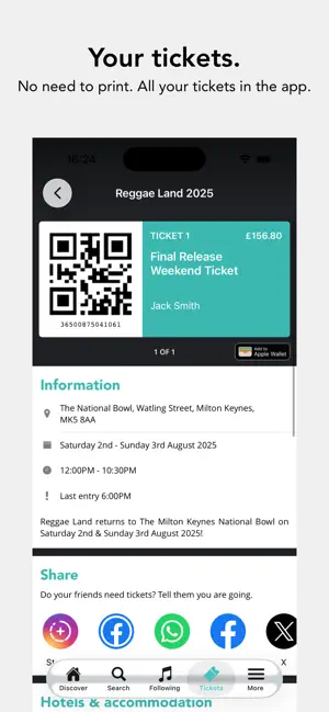 Skiddle: Events and Tickets iPhone screenshot 4