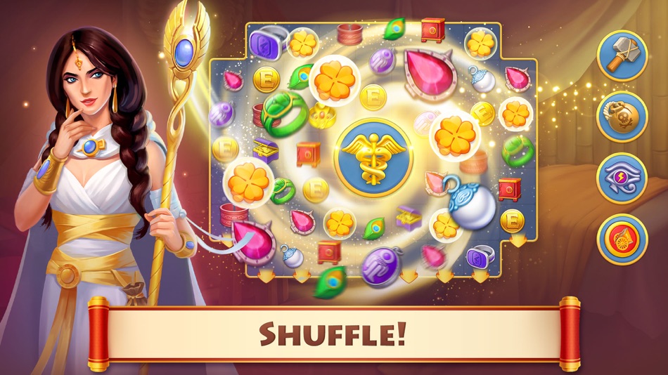 #5. Cradle of Empires・Match 3 game (iOS) 由: AWEM GAMES LTD