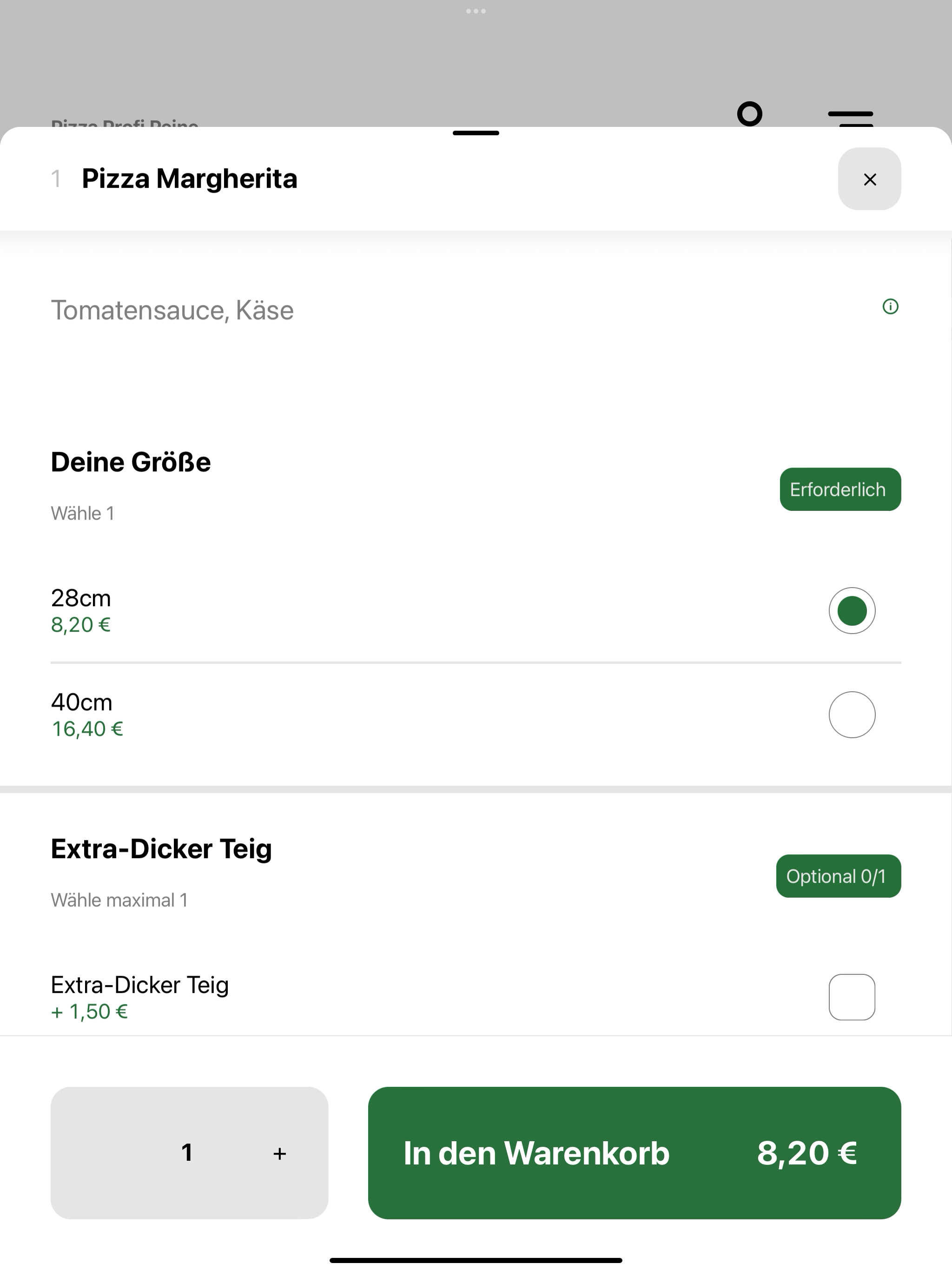 Pizza Profi Peine screenshot 8