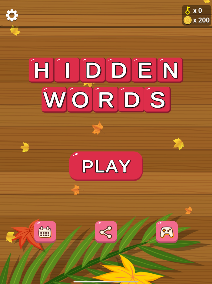 Word Search  Hidden Word