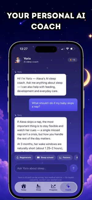 Yorix: AI Baby Sleep Tracker screenshot 4