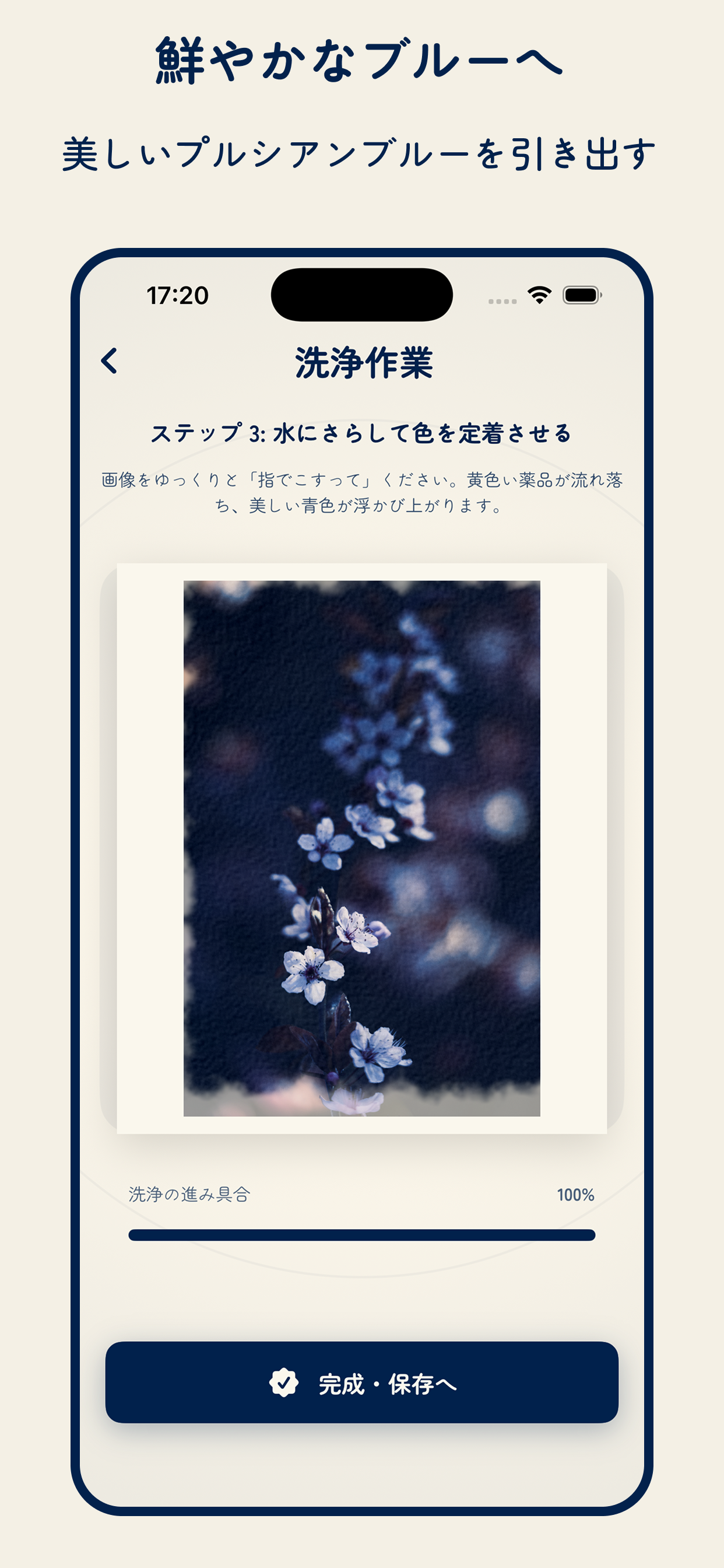 Cyano 青写真 - アナログな青写真加工
