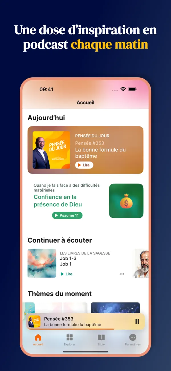 Screenshot #3 pour audibible: bible audio