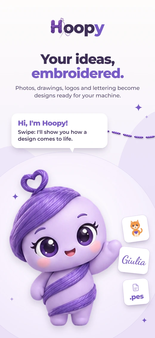 Hoopy: photo to embroidery screenshot 1