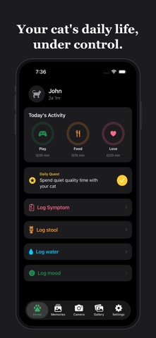 CatLives: Cat Care Tracker screenshot