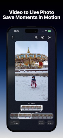 LiveGrab - Video to Live iPhone screenshot