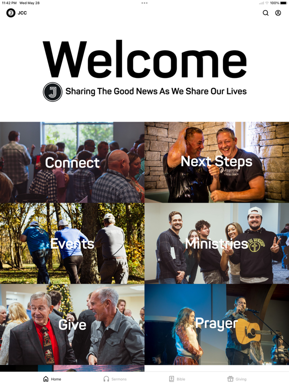Jessamine Christian Church iPad screenshot 1 - Lifestyle app