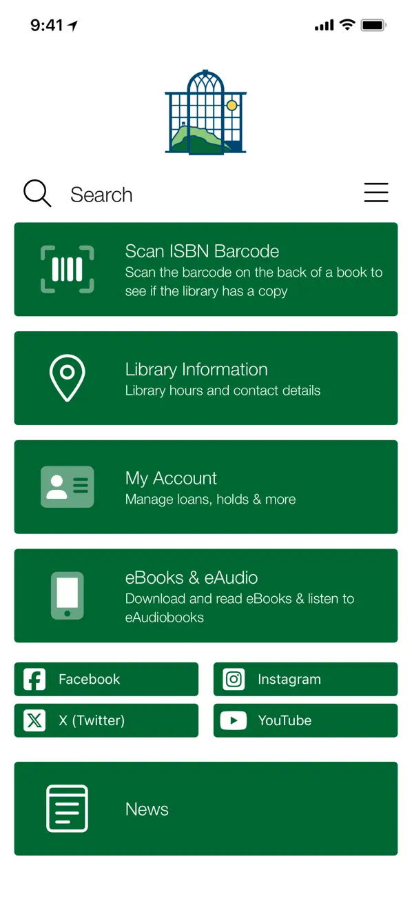 Screenshot #1 pour Camden Public Library Mobile