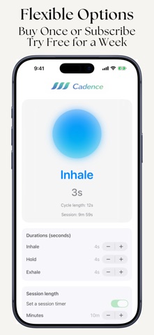 Cadence: Precision Breathing Screenshot 5 of 5
