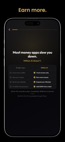 Million AI: $1M Income Tracker screenshot