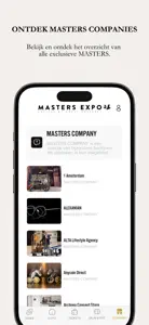 MASTERS EXPO screenshot #6 for iPhone