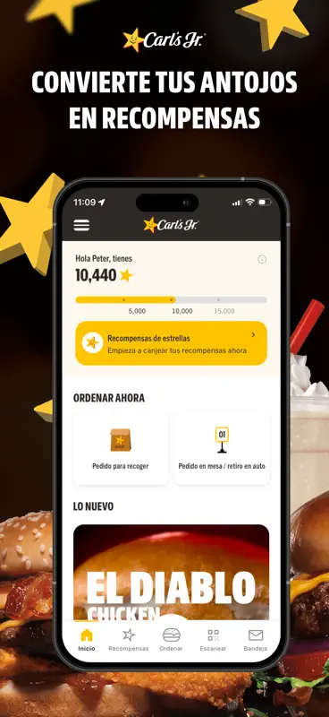 Carl’s Jr. México screenshot 1 of 5