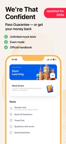 Life in the UK Test Prep: 2026 screenshot