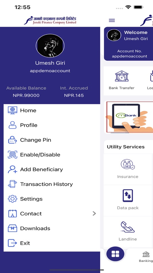 #5. Janaki mBank (iOS) 由: mBank Technologies