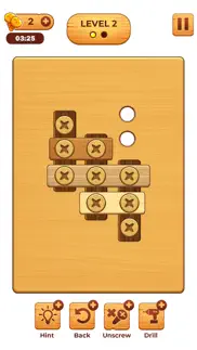 screw puzzle: wood nut & bolt iphone screenshot 1