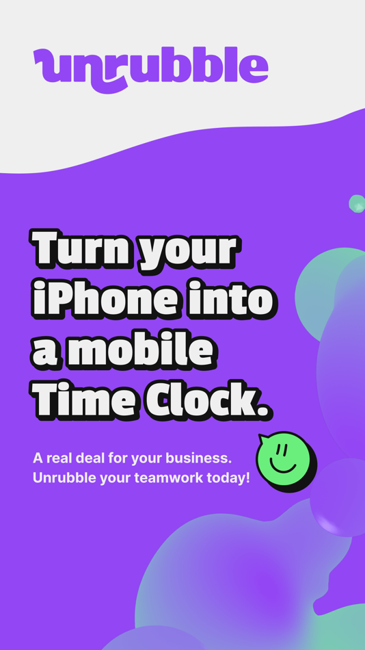 #1. Time Clock by Unrubble (iOS) 由: inEwi sp. z o.o.