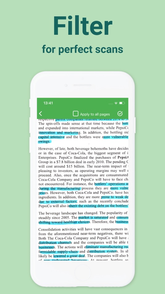 #8. PDF Scanner App, OCR: Docutain (iOS) Podle: INFOSOFT Informations- und Dokumentationssysteme GmbH