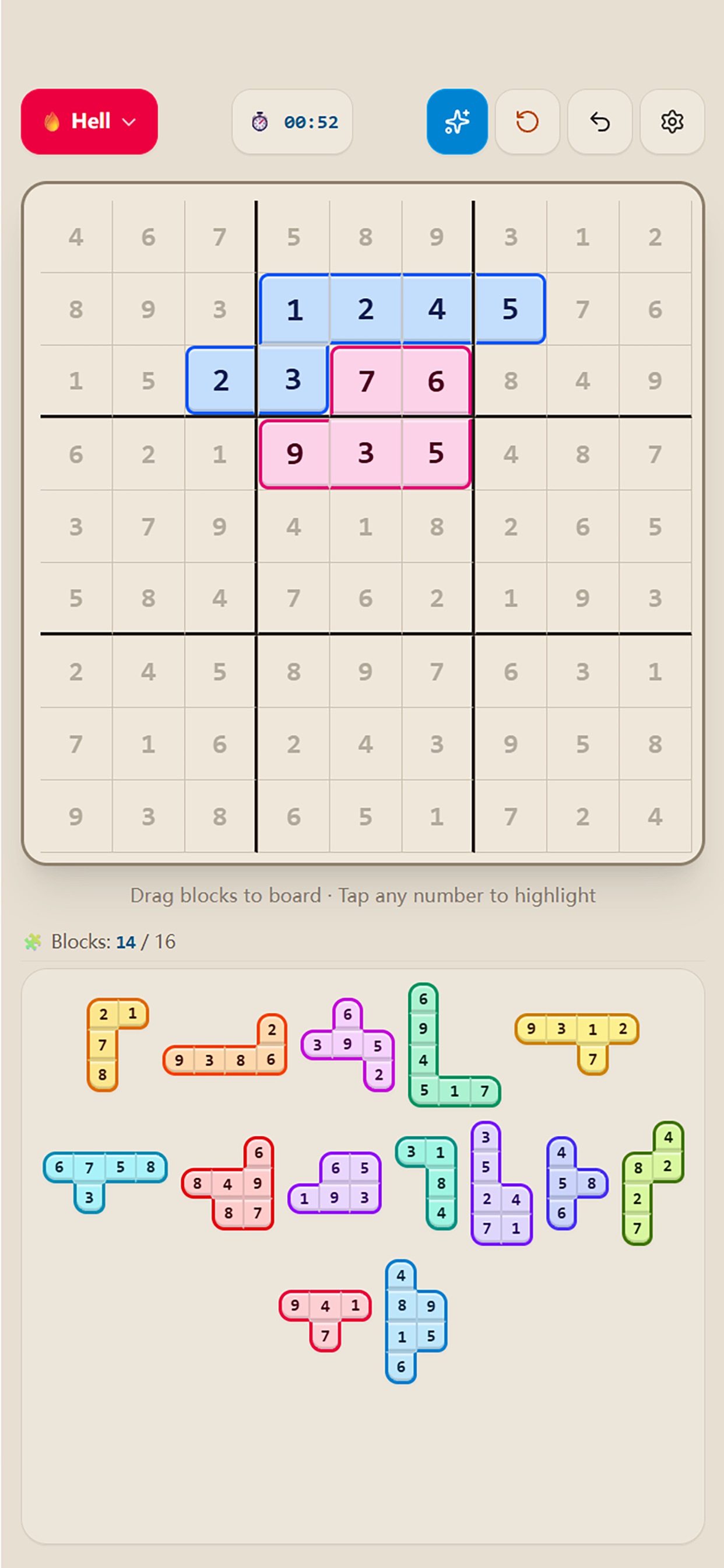 Screenshot 5 of Sudoku: Pieces