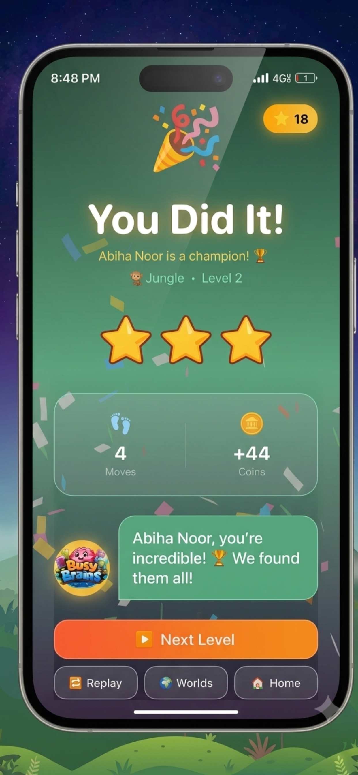Busy Brains Game