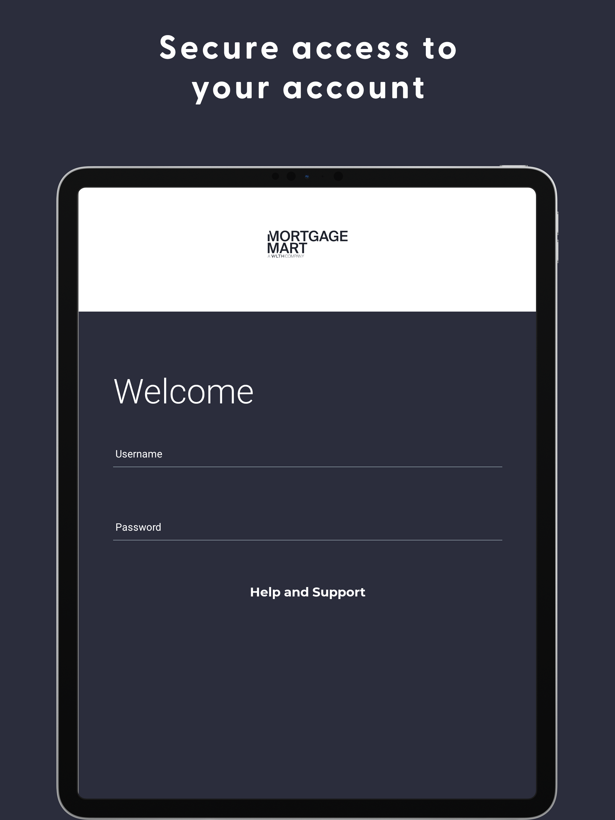 Mortgage Mart Mobile Access