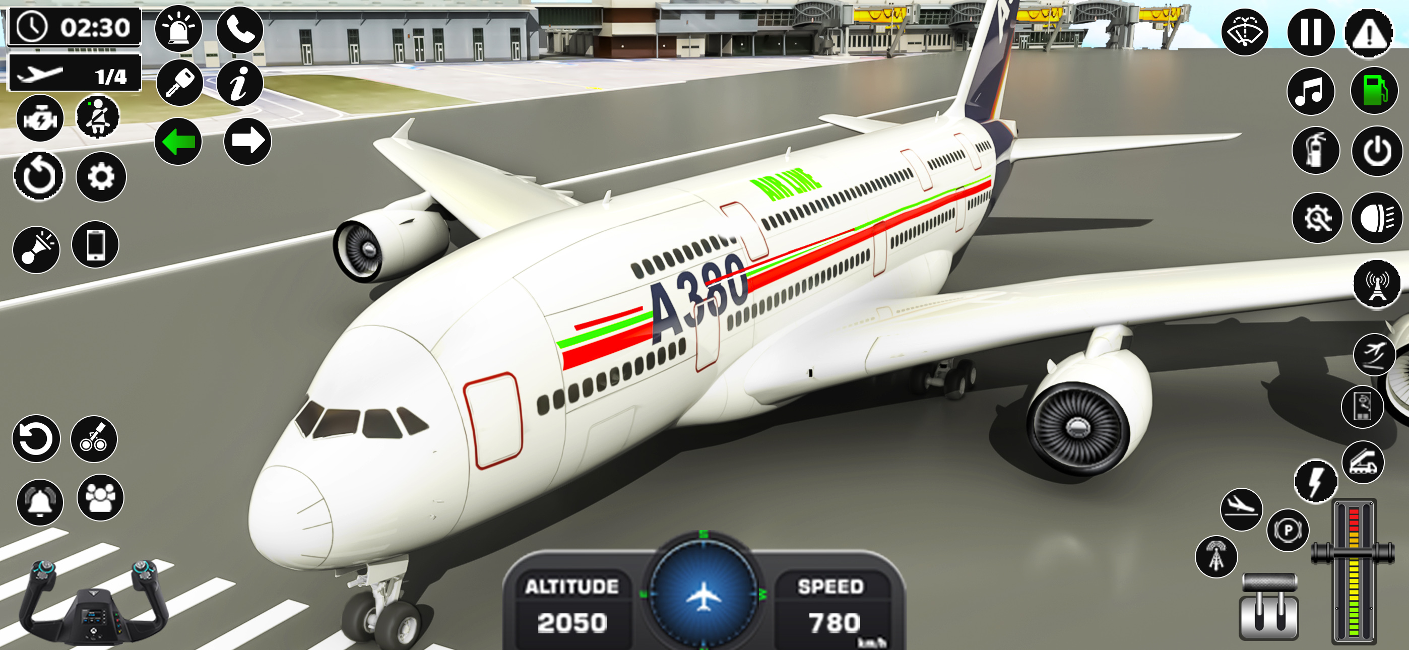 Airplane Flying Simulator 3D
