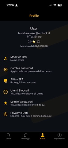 TaxiShareApp Screenshot 10 of 10