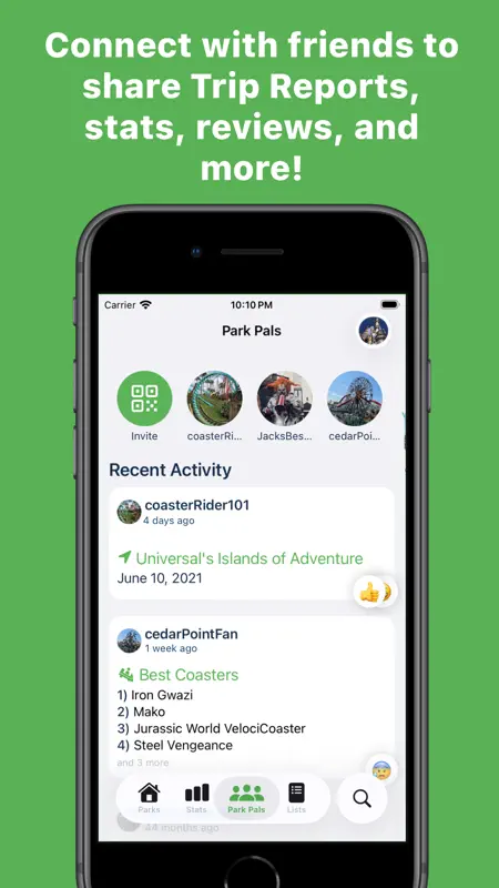 LogRide - Theme Park Tracker screenshot 9 of 9