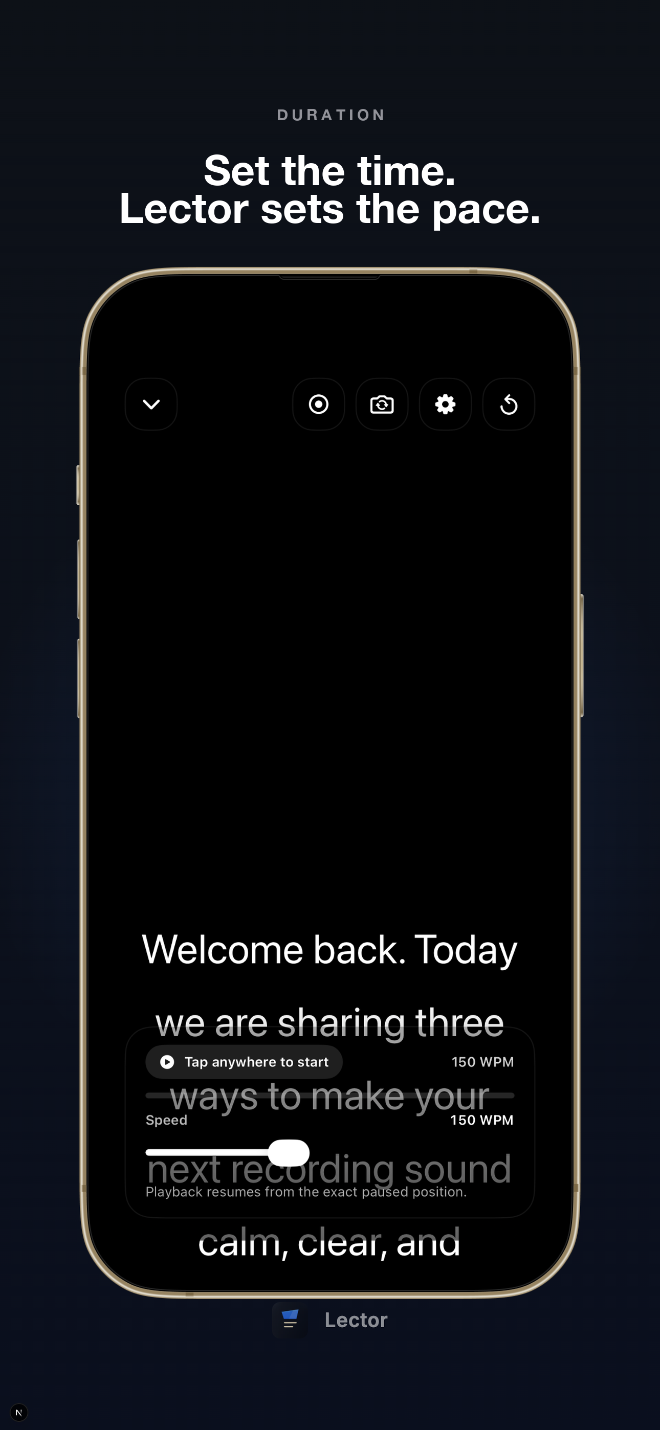 Lector: Teleprompter & Script screenshot 5