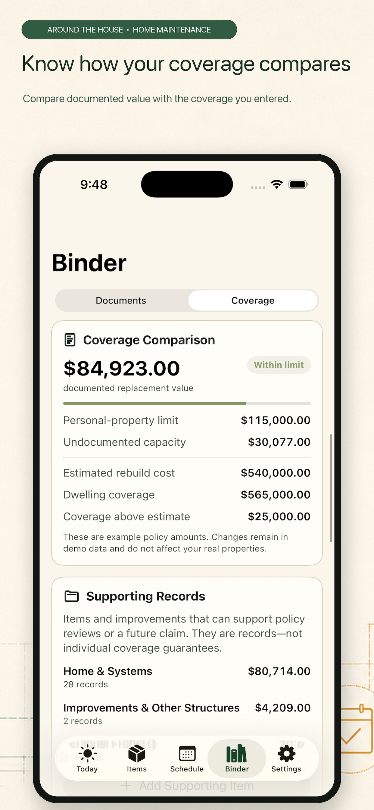 Around the House: Binder screenshot 9
