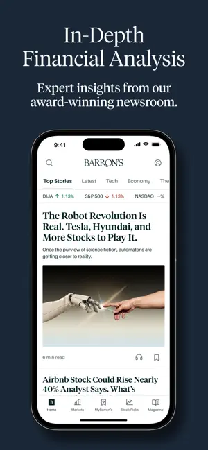 Barron’s - Investing Insights screenshot 1