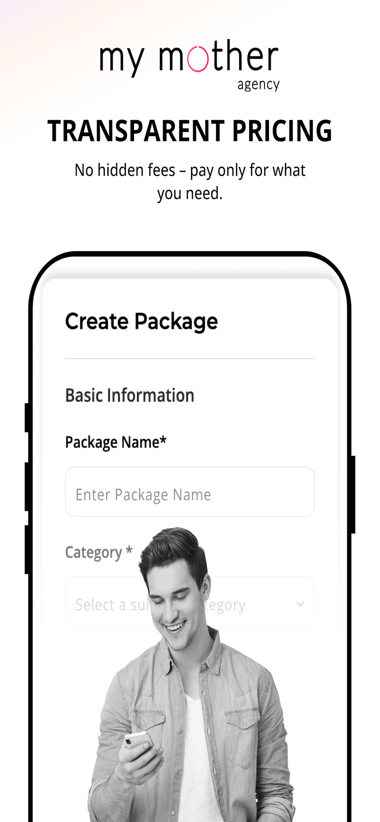My Mother Agency : Client screenshot 5