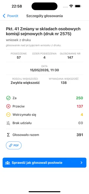 SejmMonitor screenshot 3