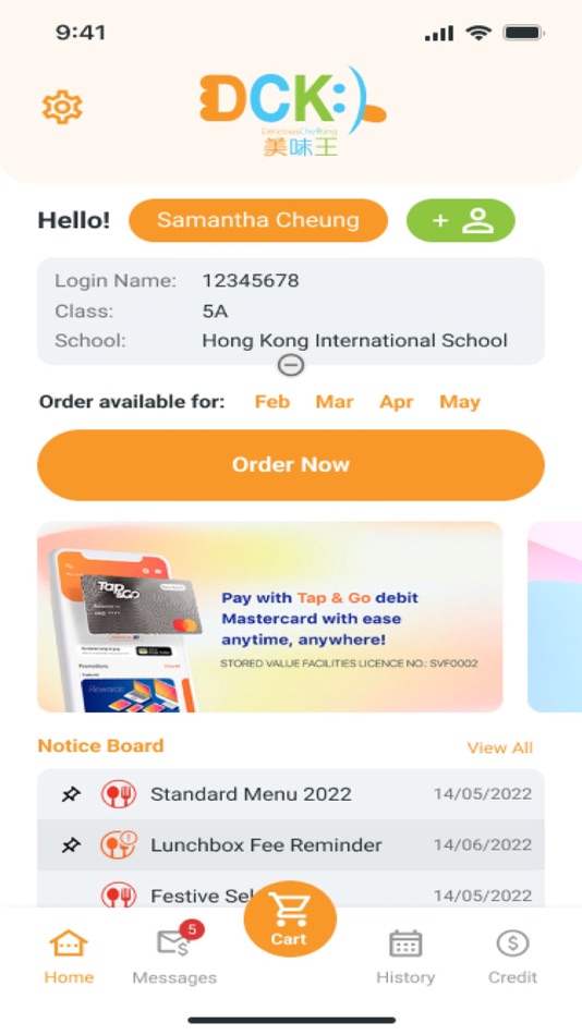 #5. DCK Catering by HKT (iOS) 由: Hong Kong Telecommunications (HKT) Limited