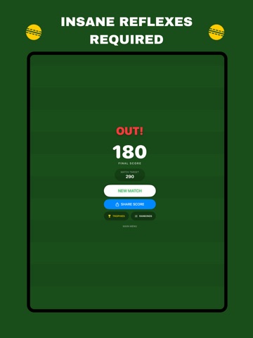 CricketTap: Reaction Game iPad screenshot