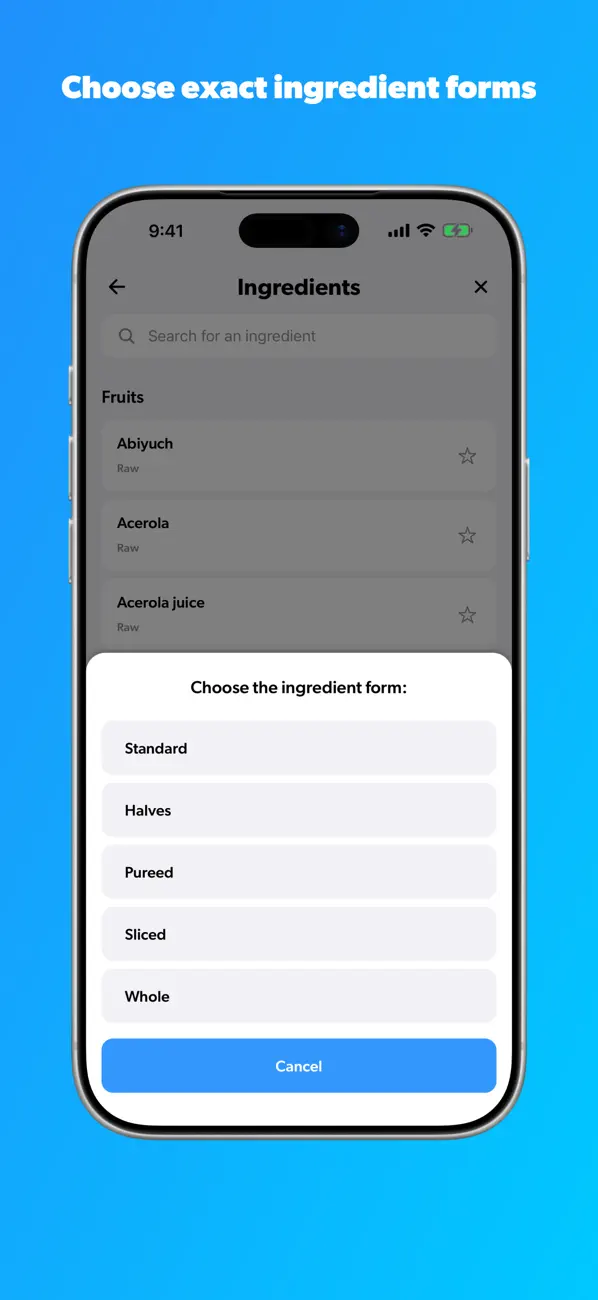 Screenshot #2 pour Cooking Conversions