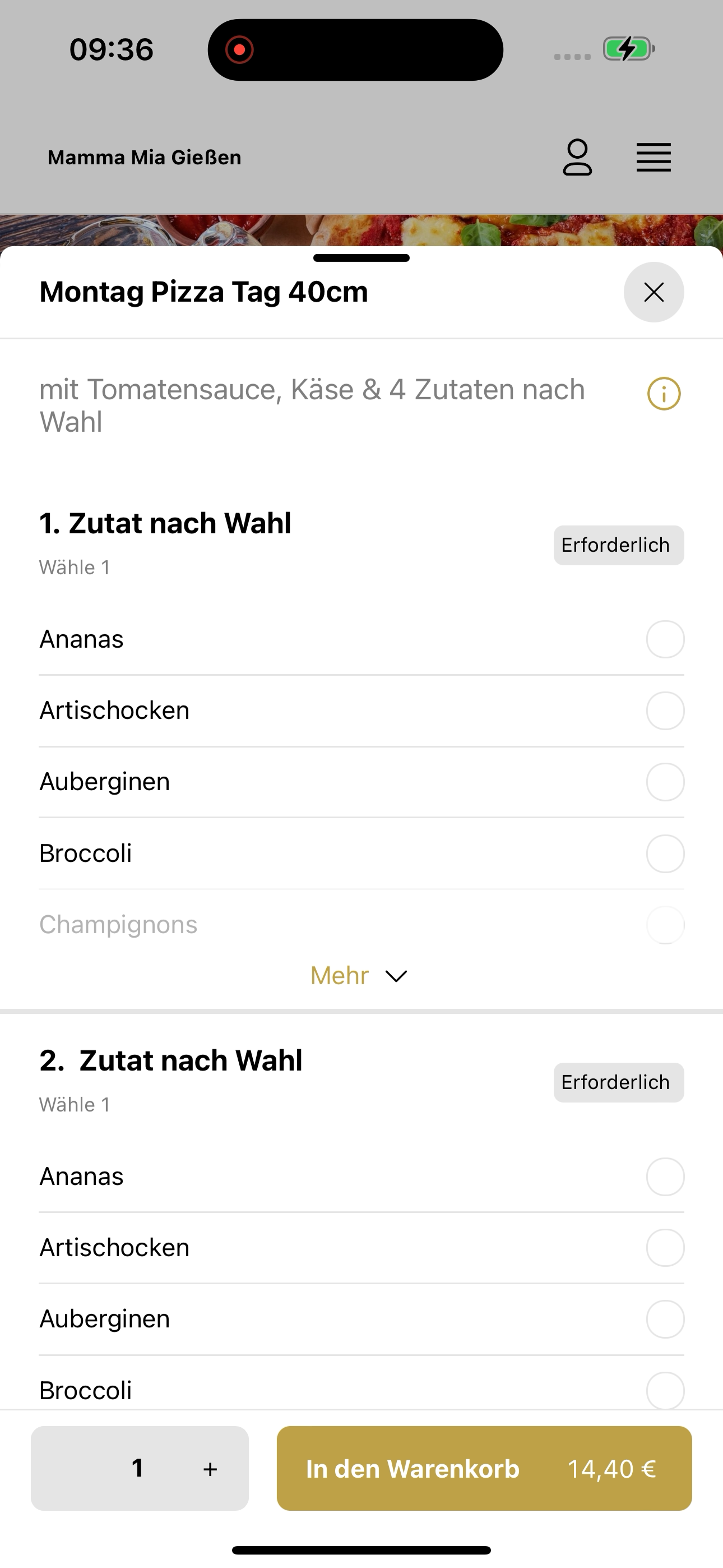 Mamma Mia Gießen screenshot 6