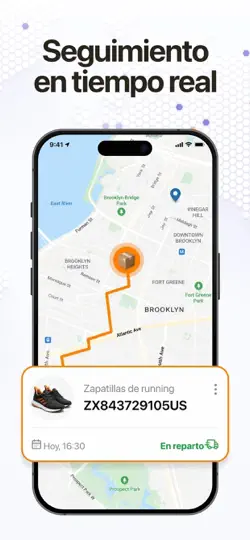 Captura de pantalla de Trace: Rastreo De Paquetes en iPhone 2