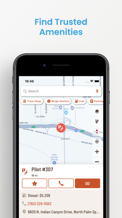 Hammer: Truck GPS & Maps Screenshot
