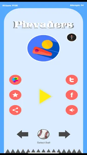 Pinvaders screenshot 1