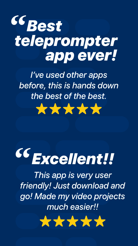 Teleprompter App Store screenshot 8