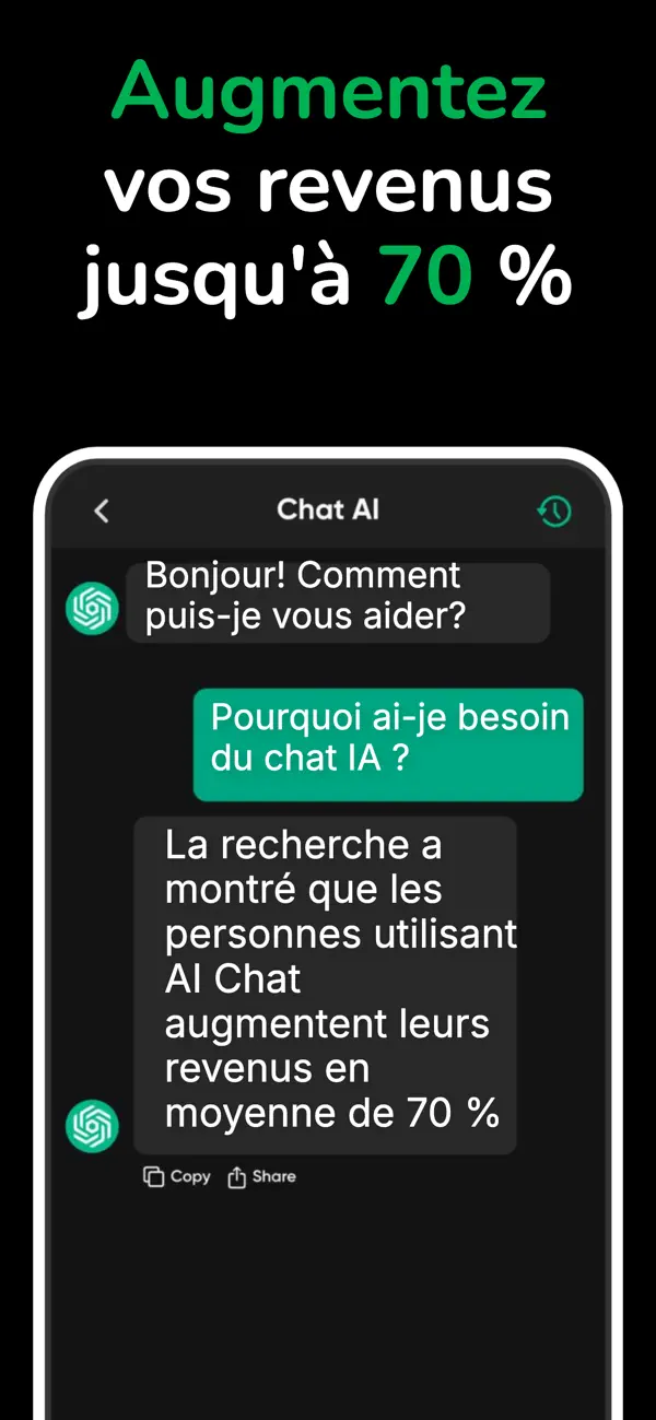 Screenshot #3 pour Intelligence Artificielle - AI