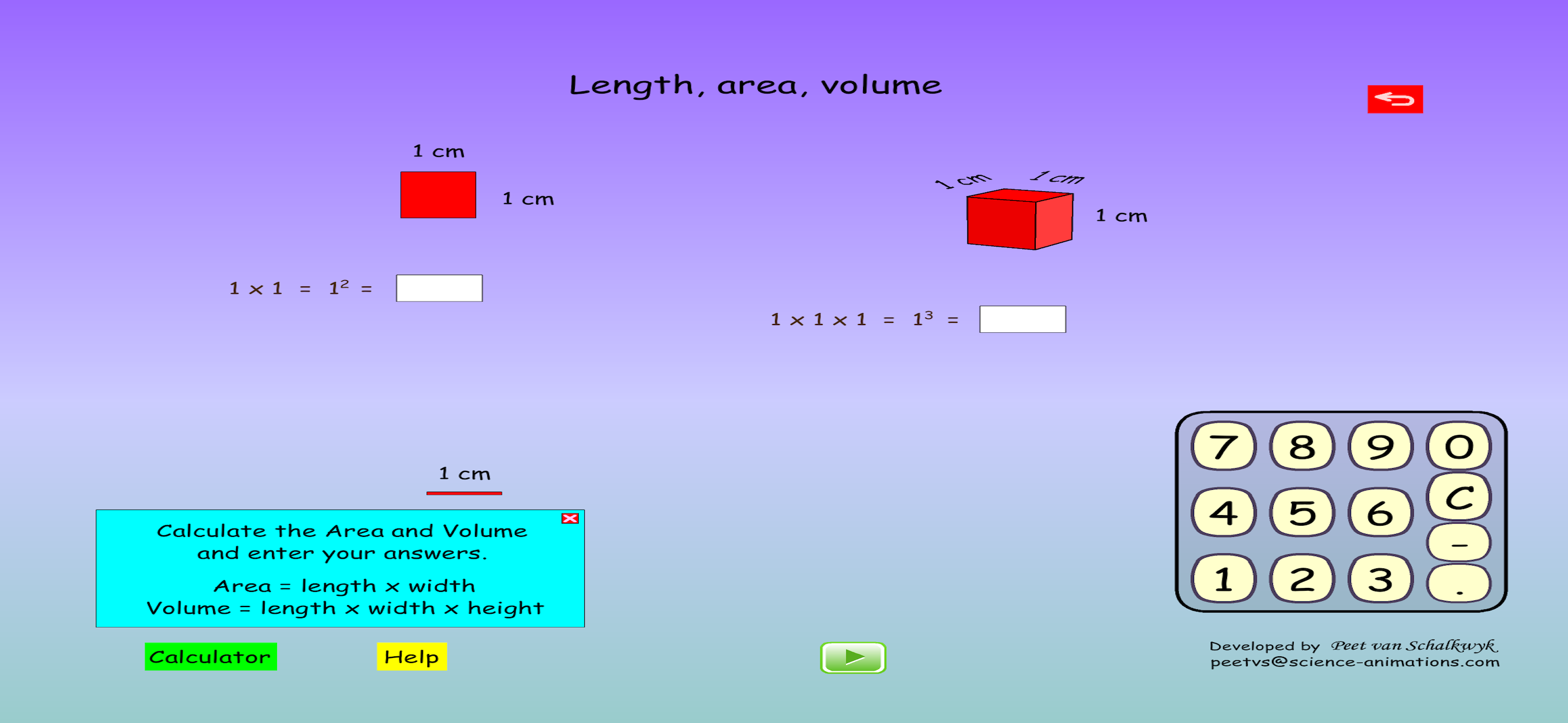 Area and Volume