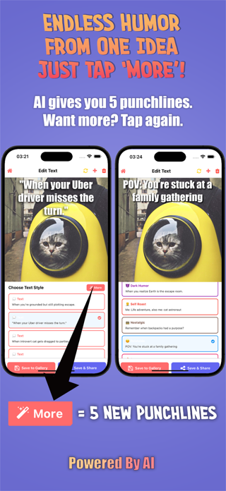 MemePilot: AI Meme Generator Screenshot 3 of 6